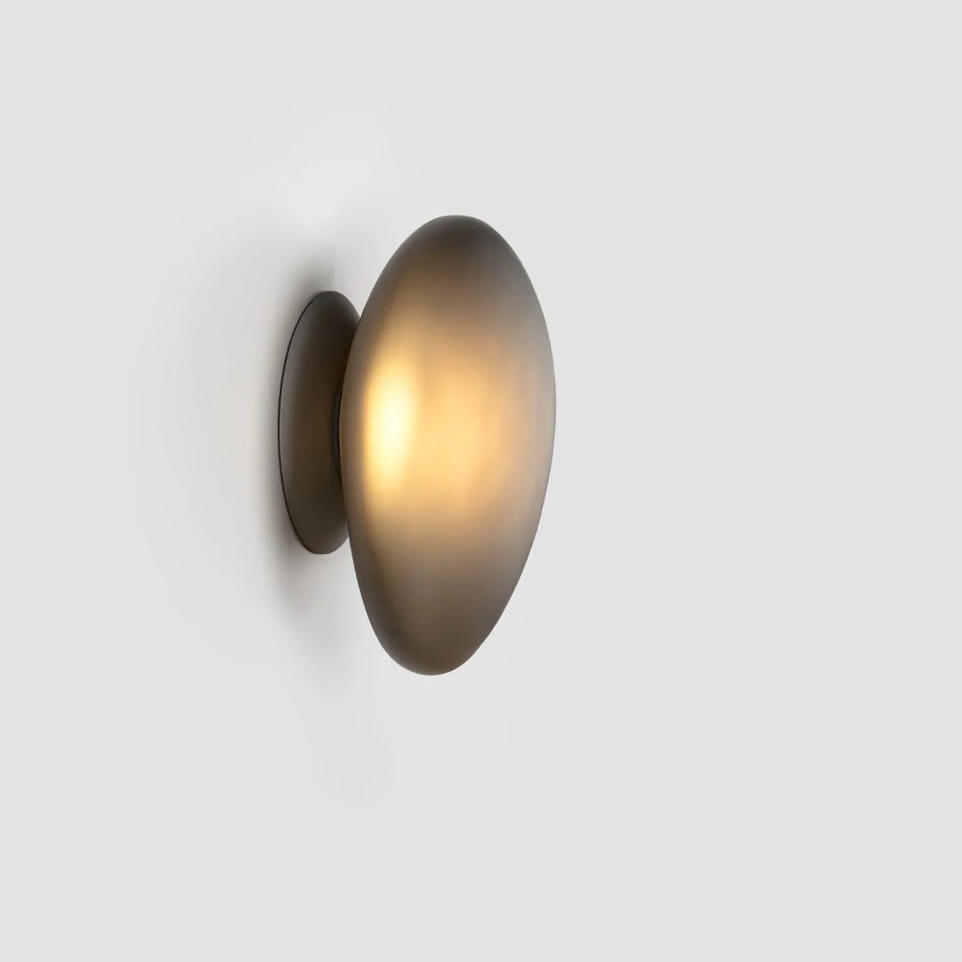 Organic minimalist wall lamp