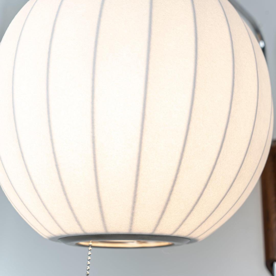 Plisowana Lampa Ścienna Mid Century Modern