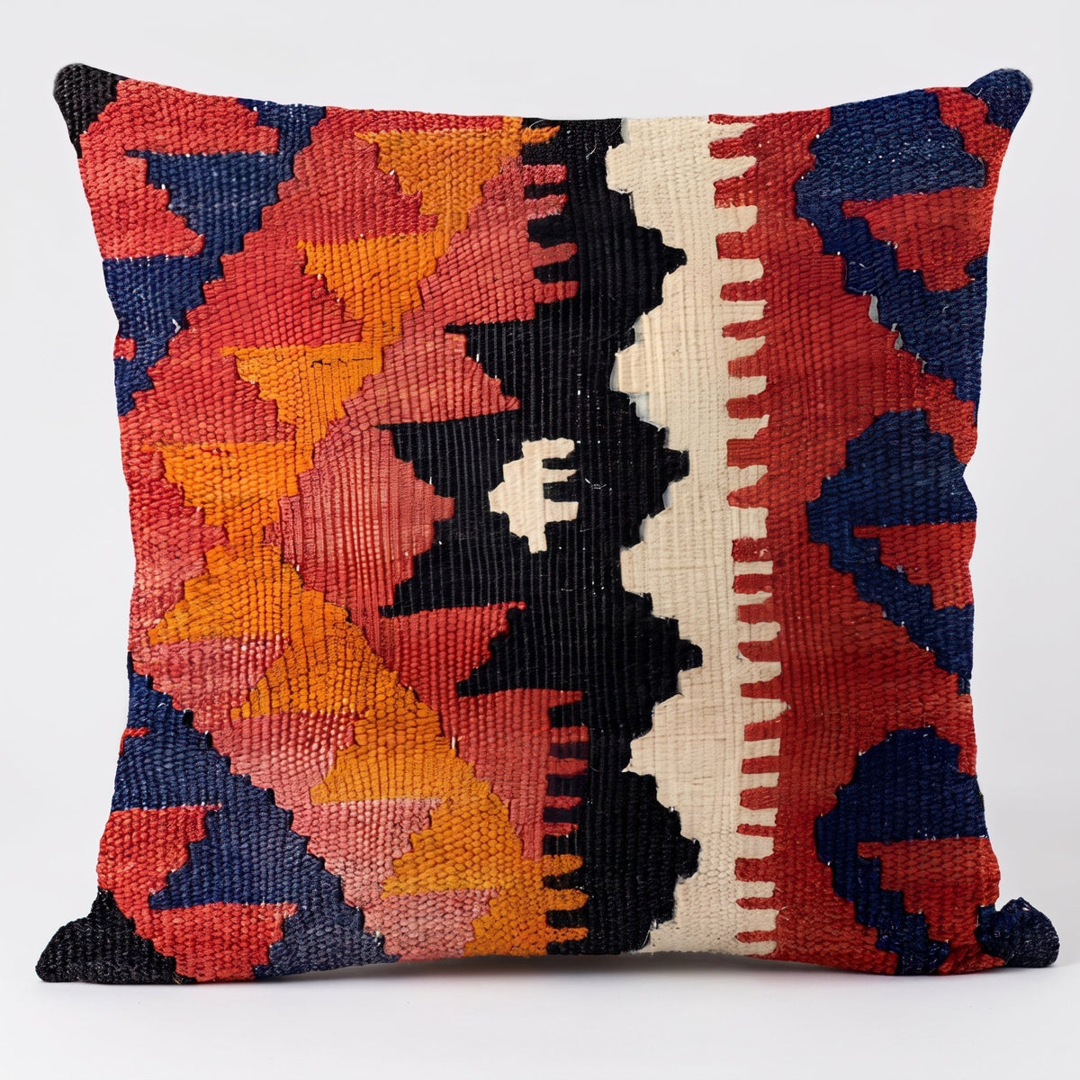 Poszewka Kilim z Geometrycznym Wzorem Etnicznym, Dziesięć Wzorów