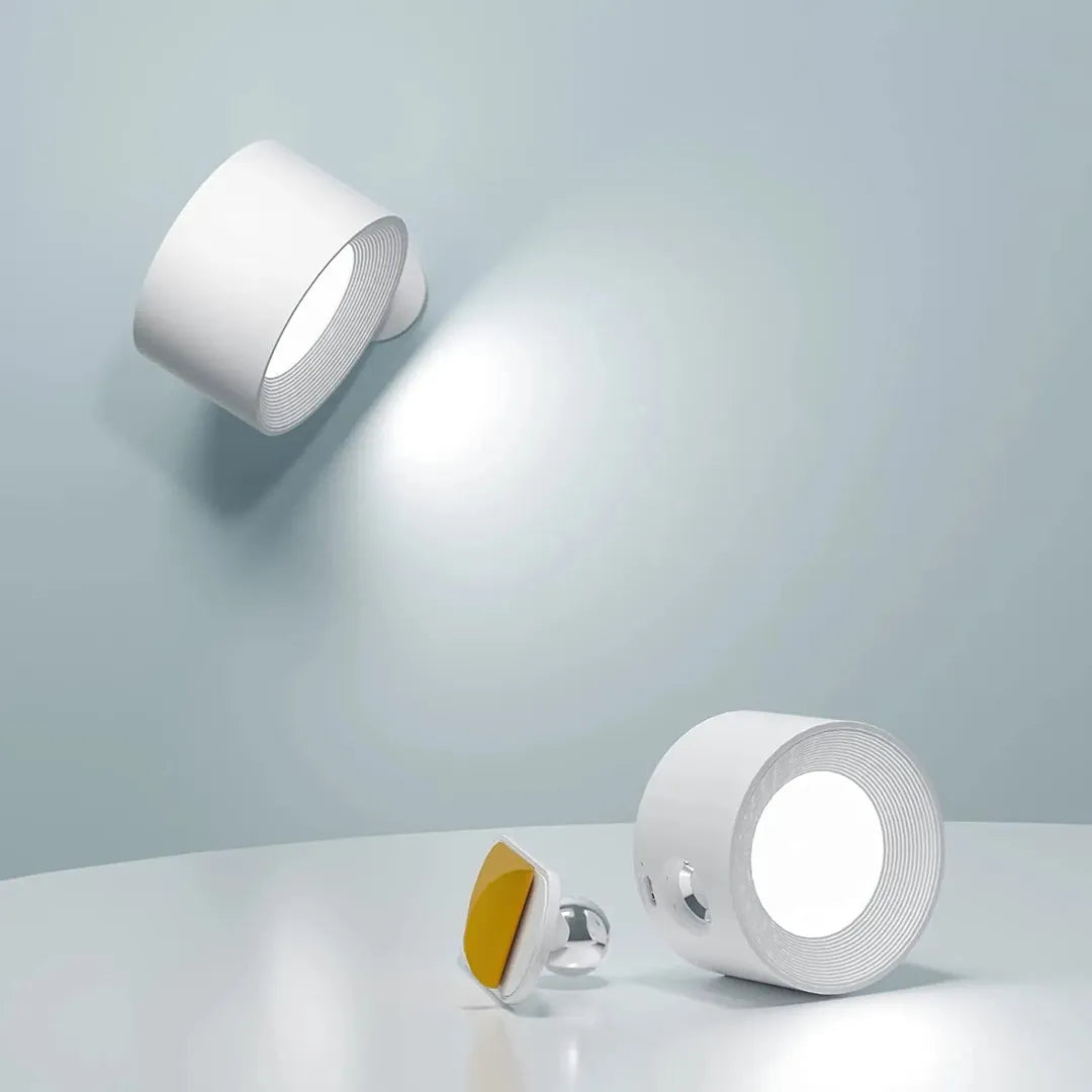 Lampa Ścienna 360° – Magnetyczne Mocowanie – widok produktu 1 | Nuvira Home