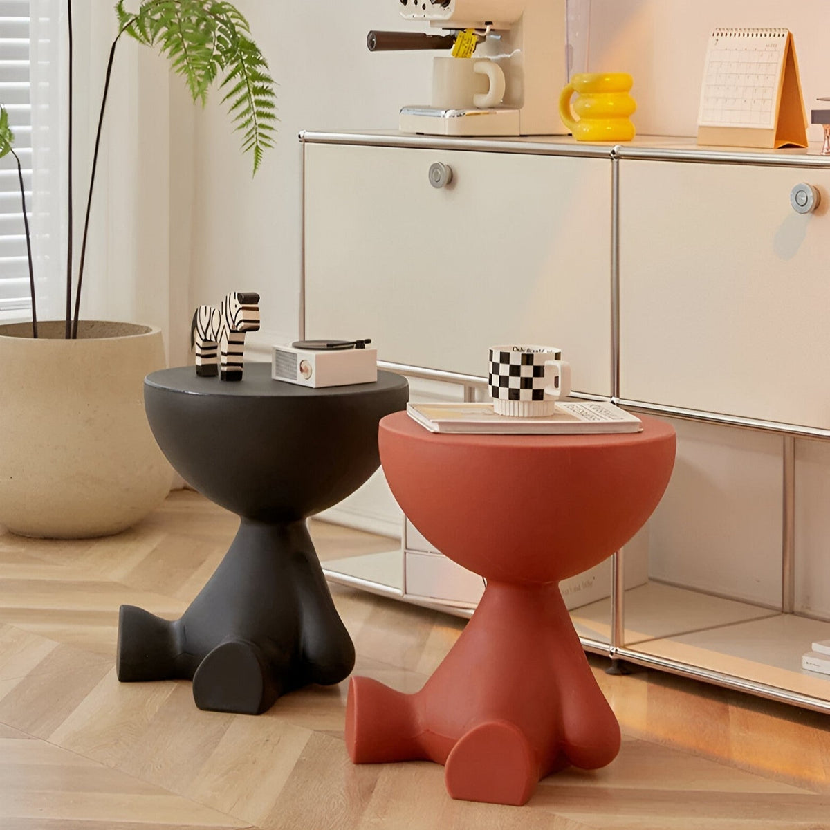 Okrągły Stolik Kawowy do Salonu w Stylu Nowoczesnym – widok produktu 6 | Nuvira Home