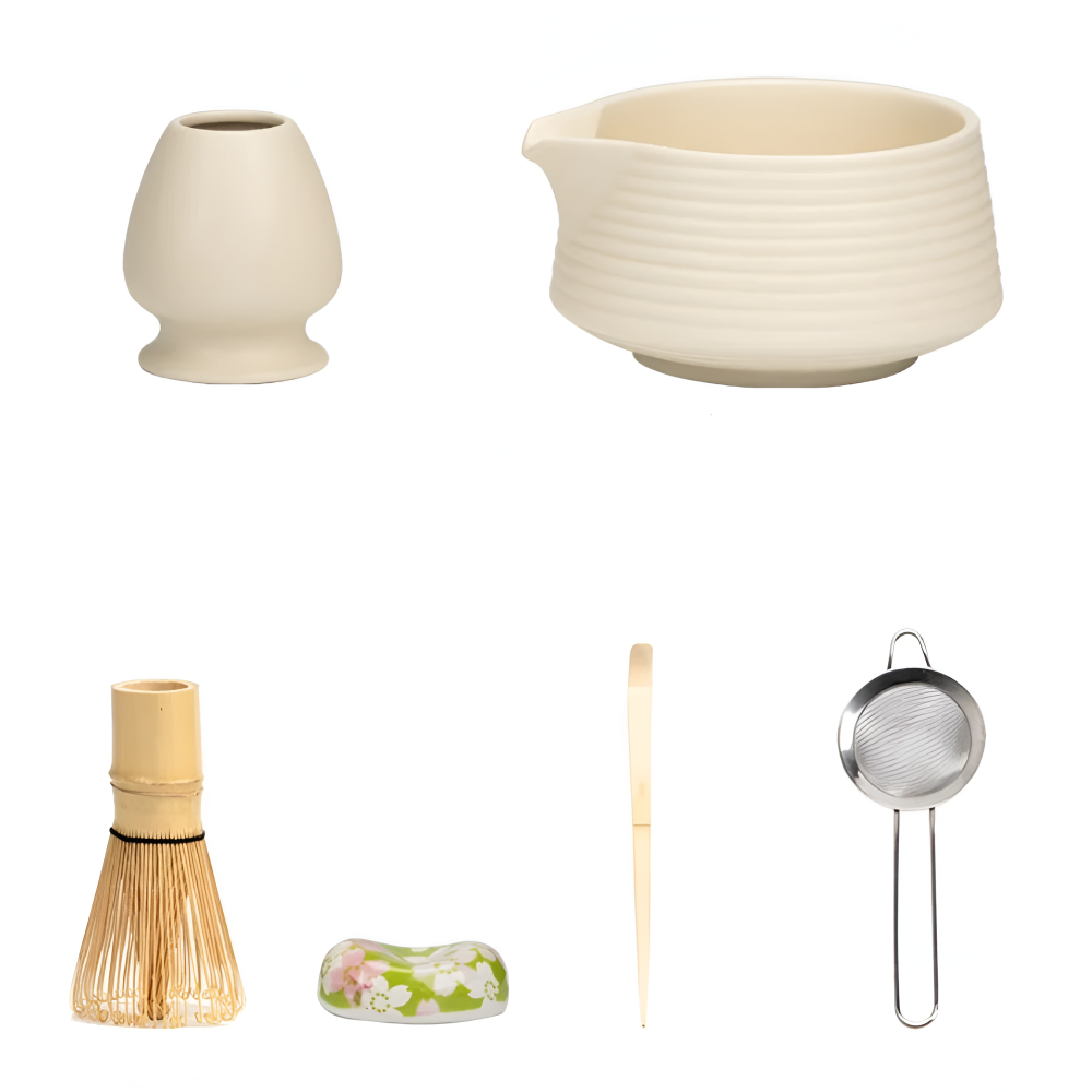Kompletny Zestaw do Matcha 8-Elementowy z Czarką 500 ml – widok produktu 10 | Nuvira Home