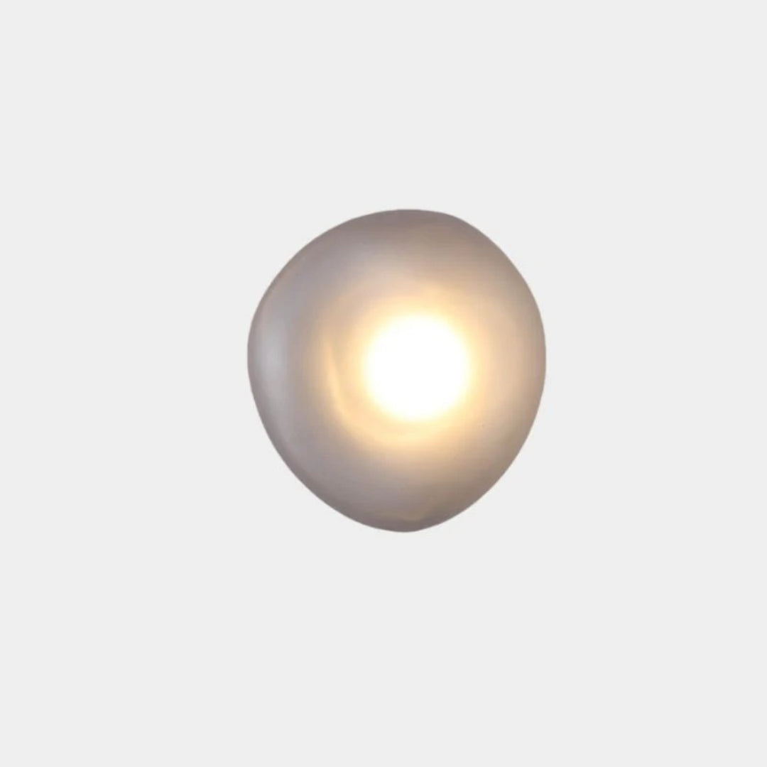 Organic minimalist wall lamp