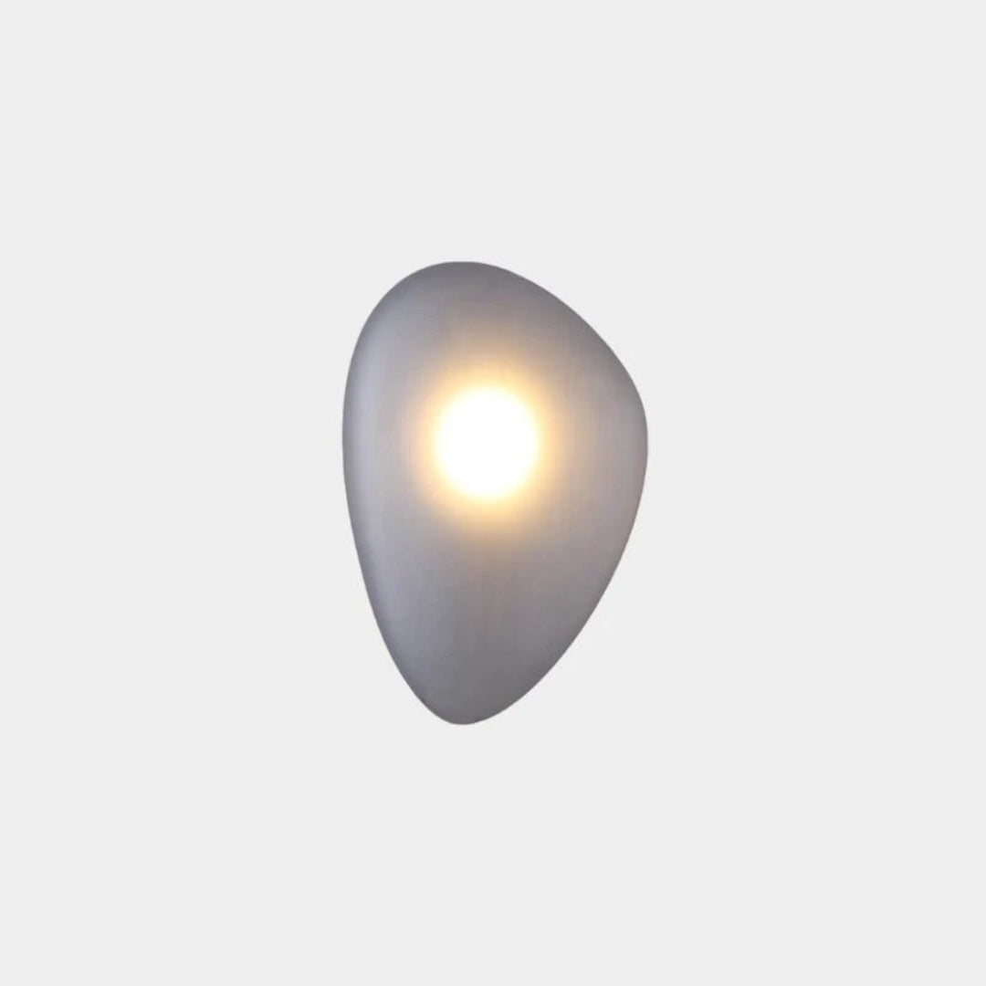 Organic minimalist wall lamp