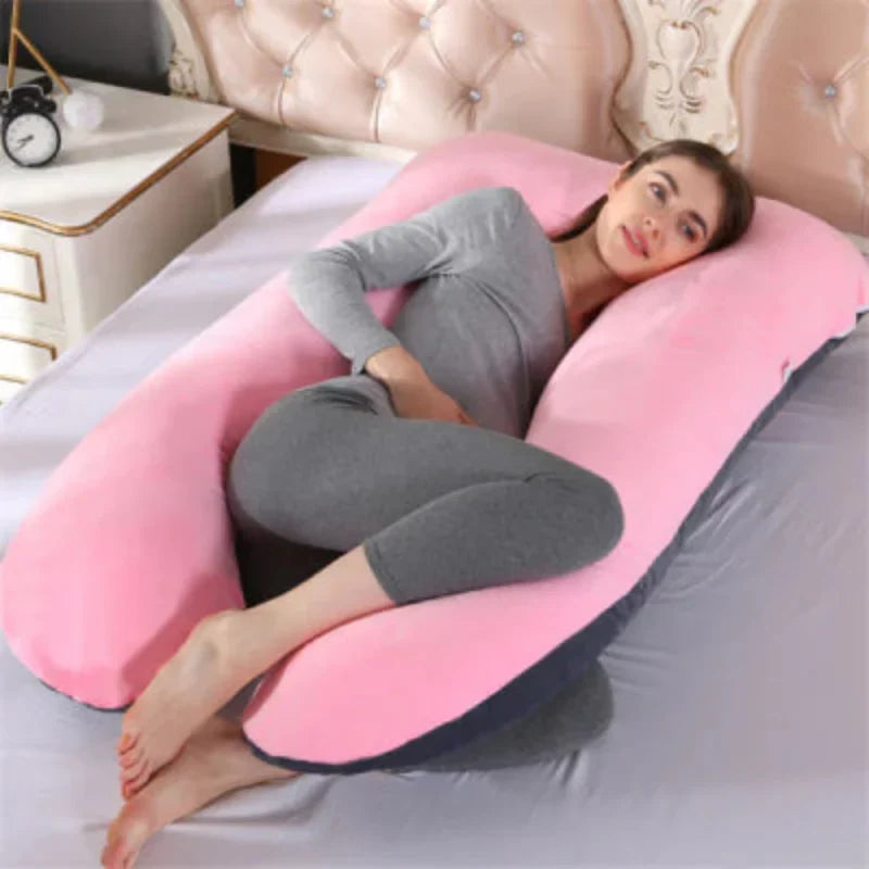 Poduszka do Spania Typu U 72x132 cm, Poliester, do Sypialni