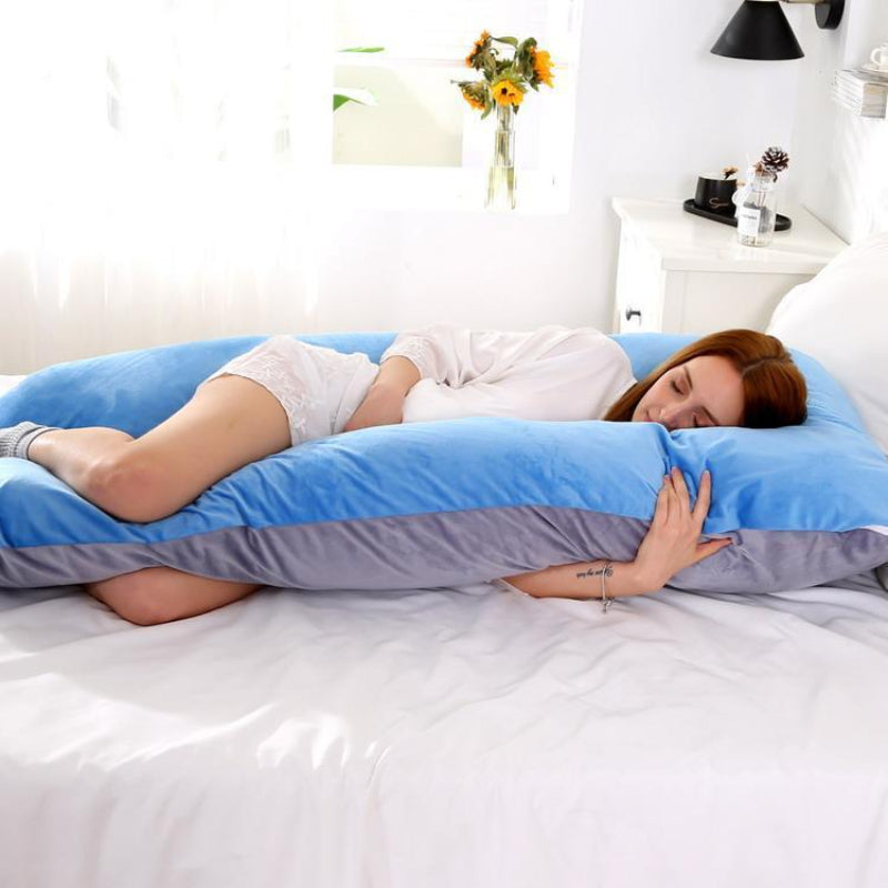 Poduszka do Spania Typu U 72x132 cm, Poliester, do Sypialni