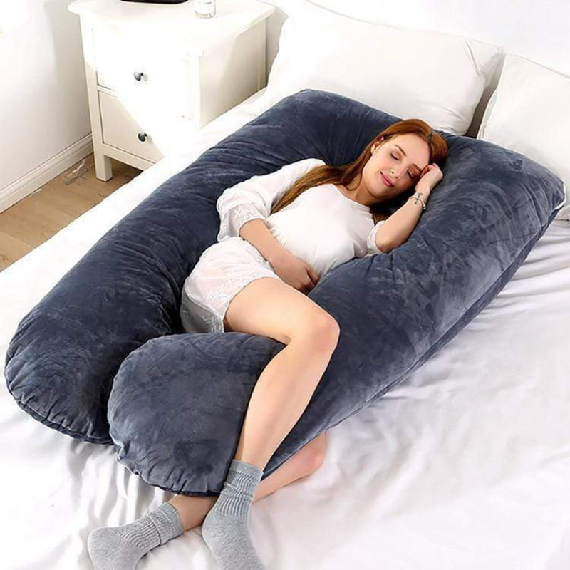 Poduszka do Spania Typu U 72x132 cm, Poliester, do Sypialni
