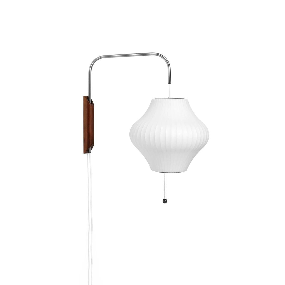 Plisowana Lampa Ścienna Mid Century Modern