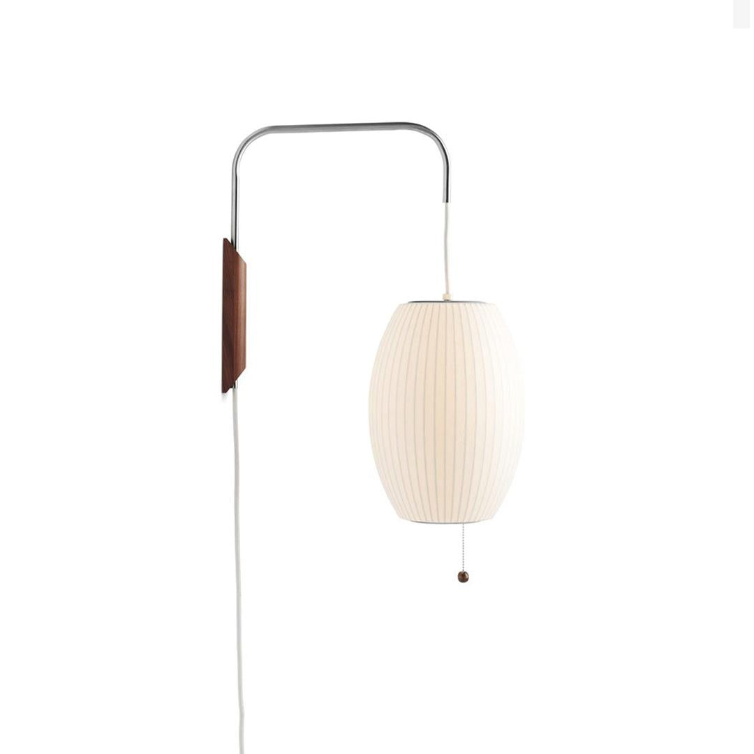 Plisowana Lampa Ścienna Mid Century Modern