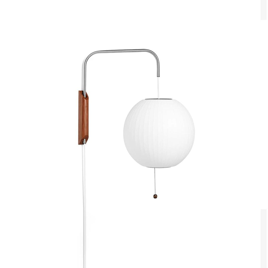 Plisowana Lampa Ścienna Mid Century Modern