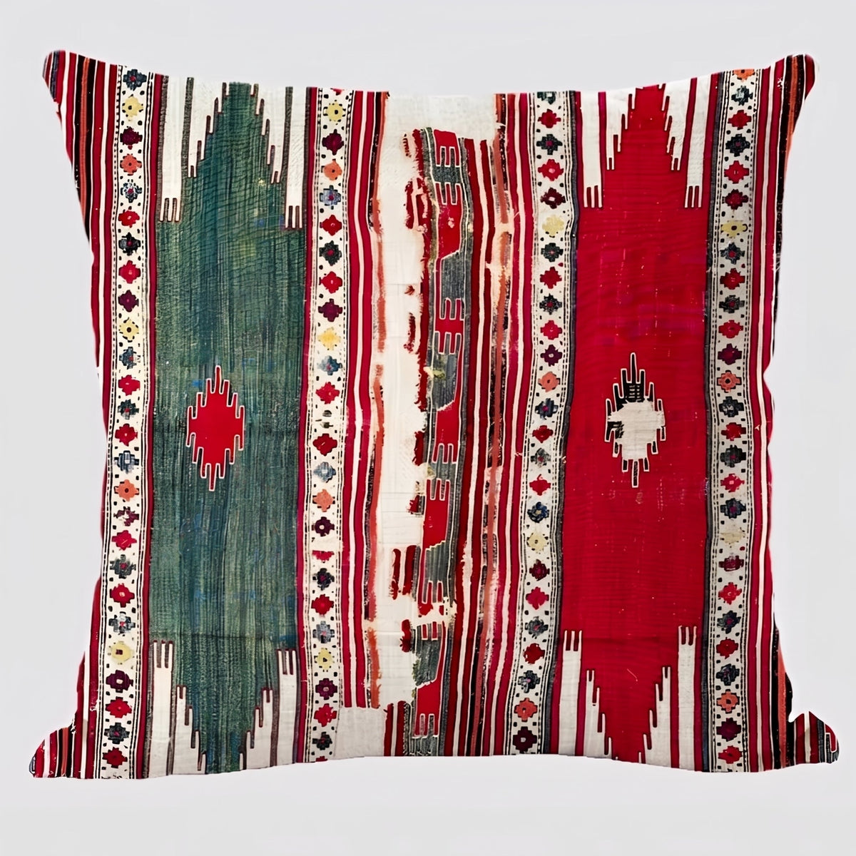 Poszewka Kilim z Geometrycznym Wzorem Etnicznym, Dziesięć Wzorów