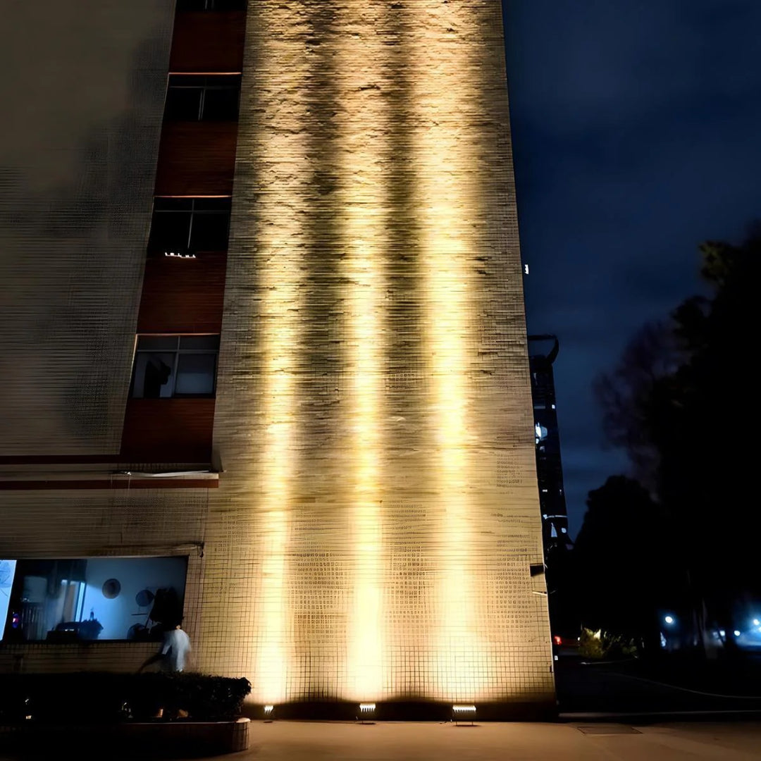 Architektoniczna zewnętrzna lampa ścienna LED – widok produktu 6 | Nuvira Home