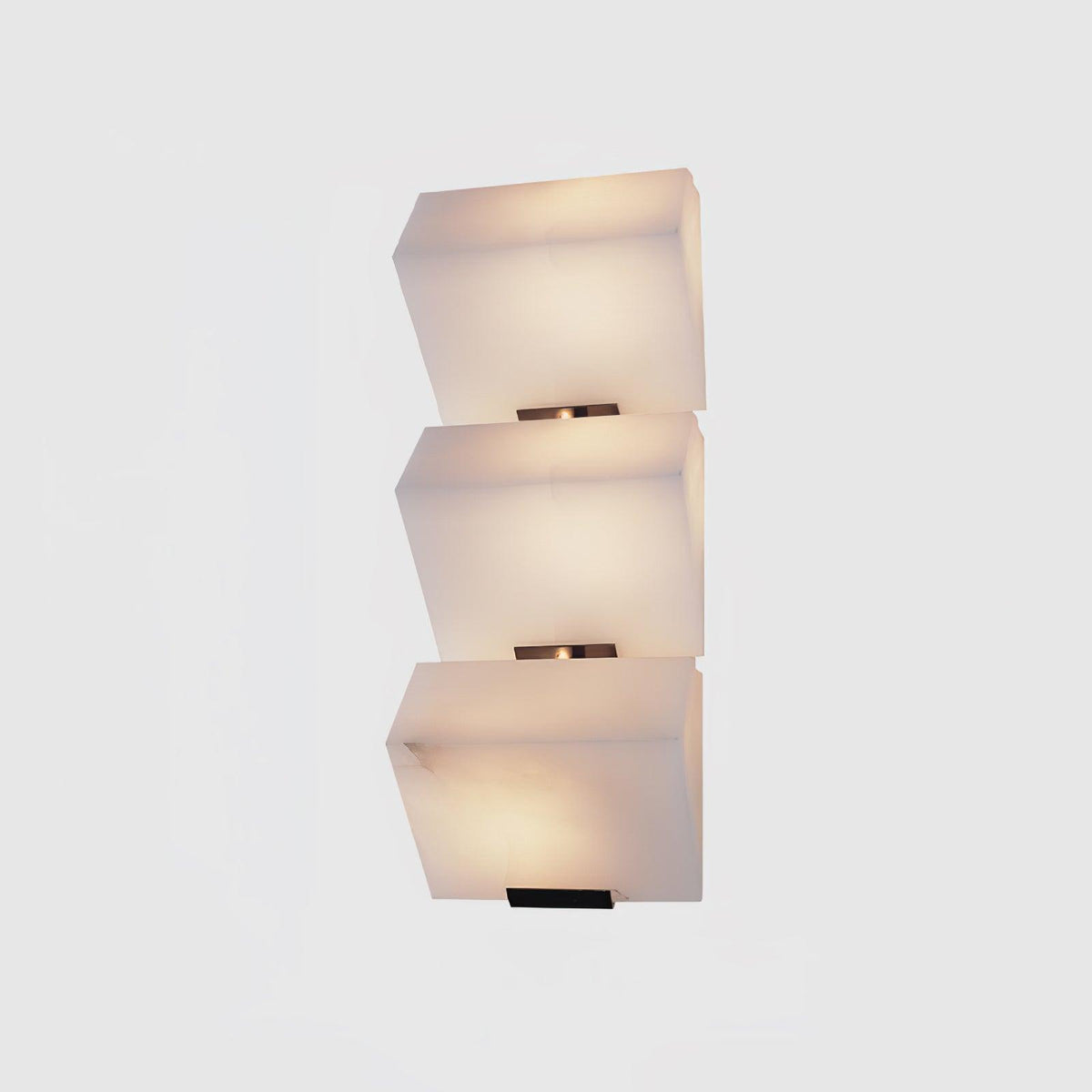 Kinkiet Art Deco z Kostkami Alabastrowymi i Wbudowanym LED – widok produktu 30 | Nuvira Home