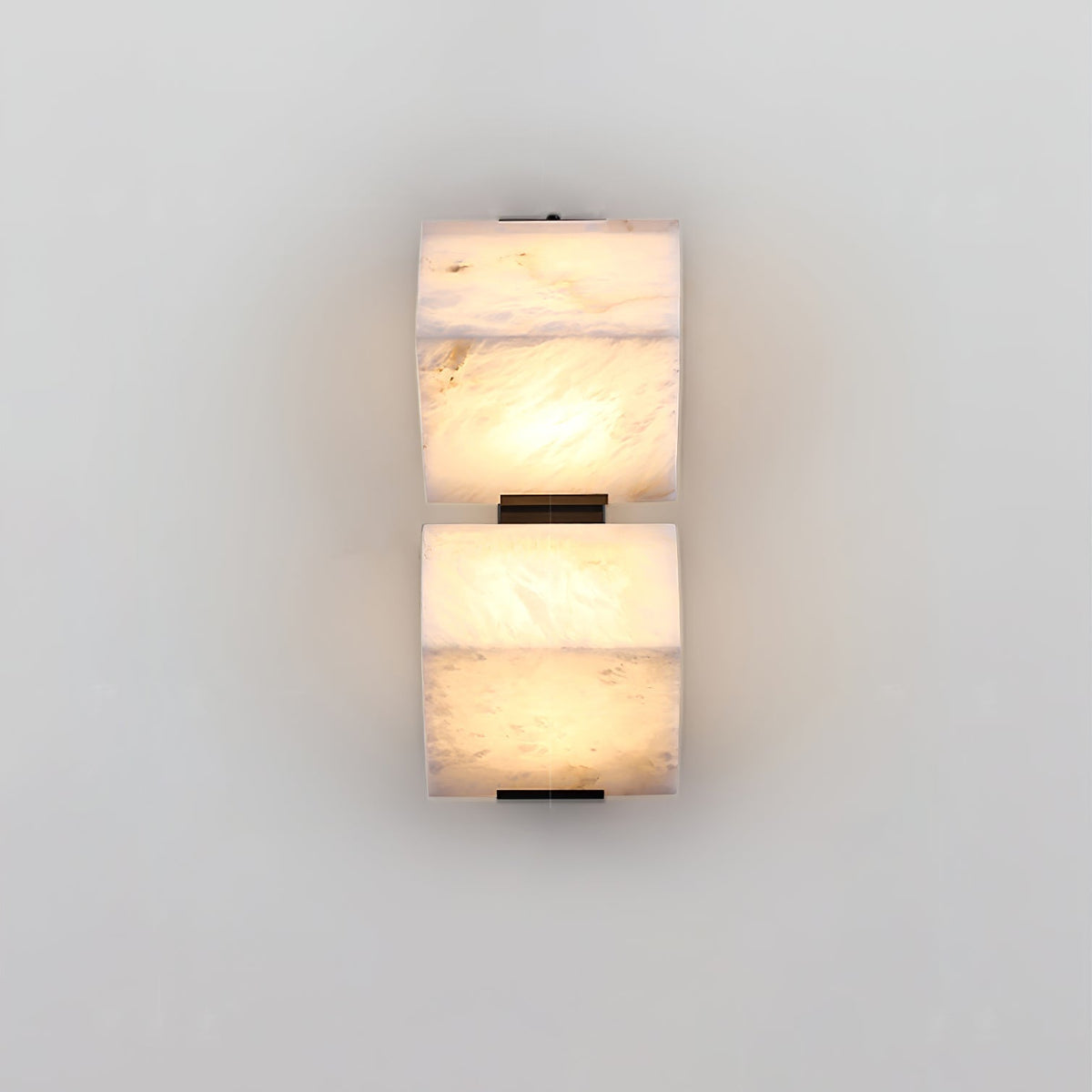 Kinkiet Art Deco z Kostkami Alabastrowymi i Wbudowanym LED – widok produktu 35 | Nuvira Home