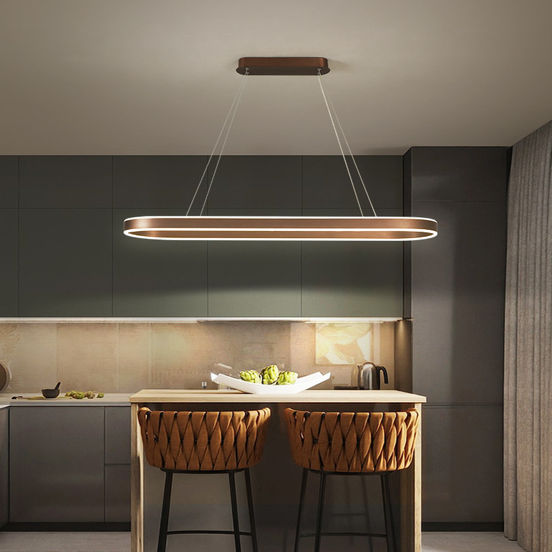 Metaliczna Lampa Wisząca – Luksusowe Oświetlenie Designerskie – widok produktu 1 | Nuvira Home