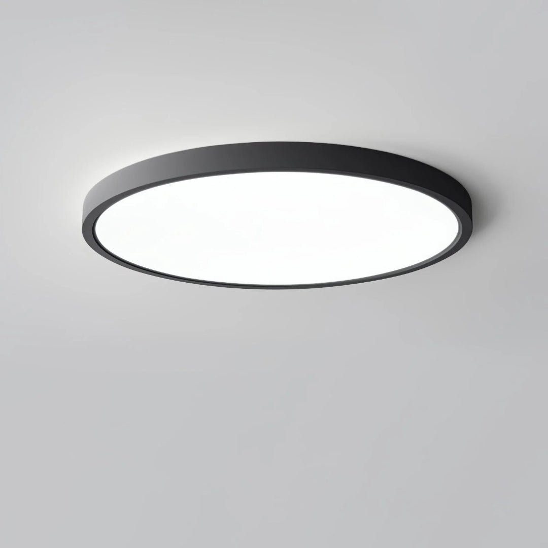 Minimalistyczna okrągła lampa sufitowa – widok produktu 18 | Nuvira Home