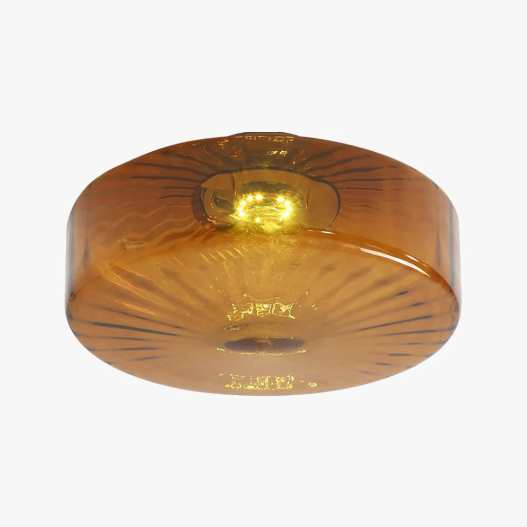 Nowoczesna szklana lampa sufitowa – widok produktu 11 | Nuvira Home