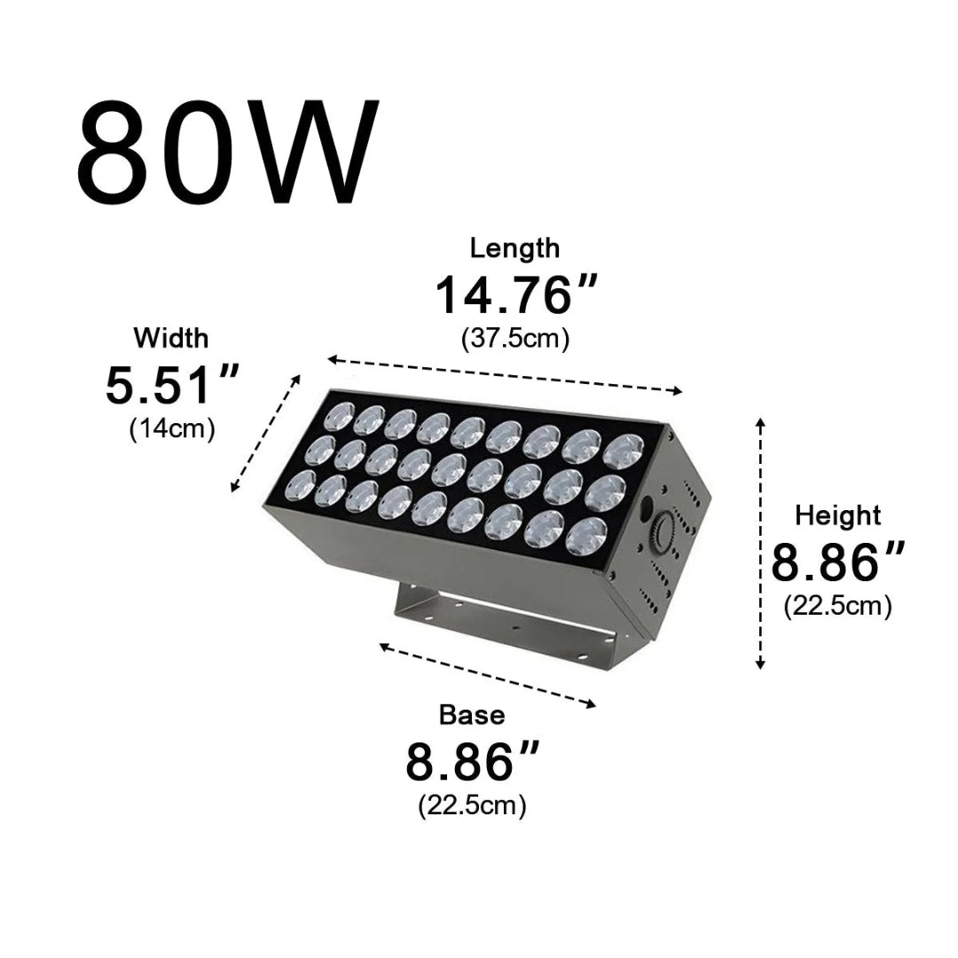 Wodoodporna zewnętrzna lampa ścienna LED – widok produktu 28 | Nuvira Home