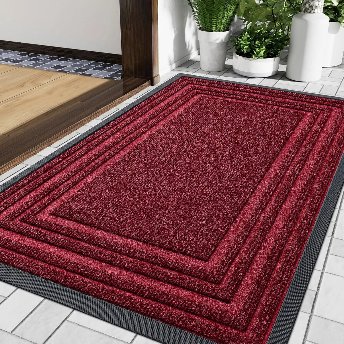 Wycieraczka Wewnętrzno-Zewnętrzna z Antypoślizgową Gumową Podstawą – widok produktu 2 | Nuvira Home