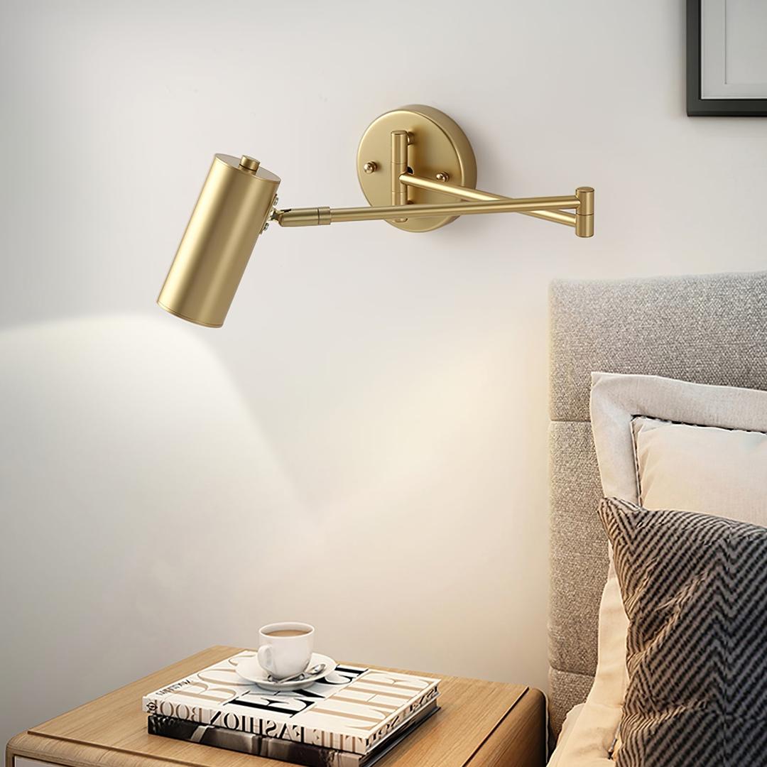 Zabytkowa Lampa Ścienna z Obrotowym Ramieniem – Styl Industrialny – widok produktu 46 | Nuvira Home