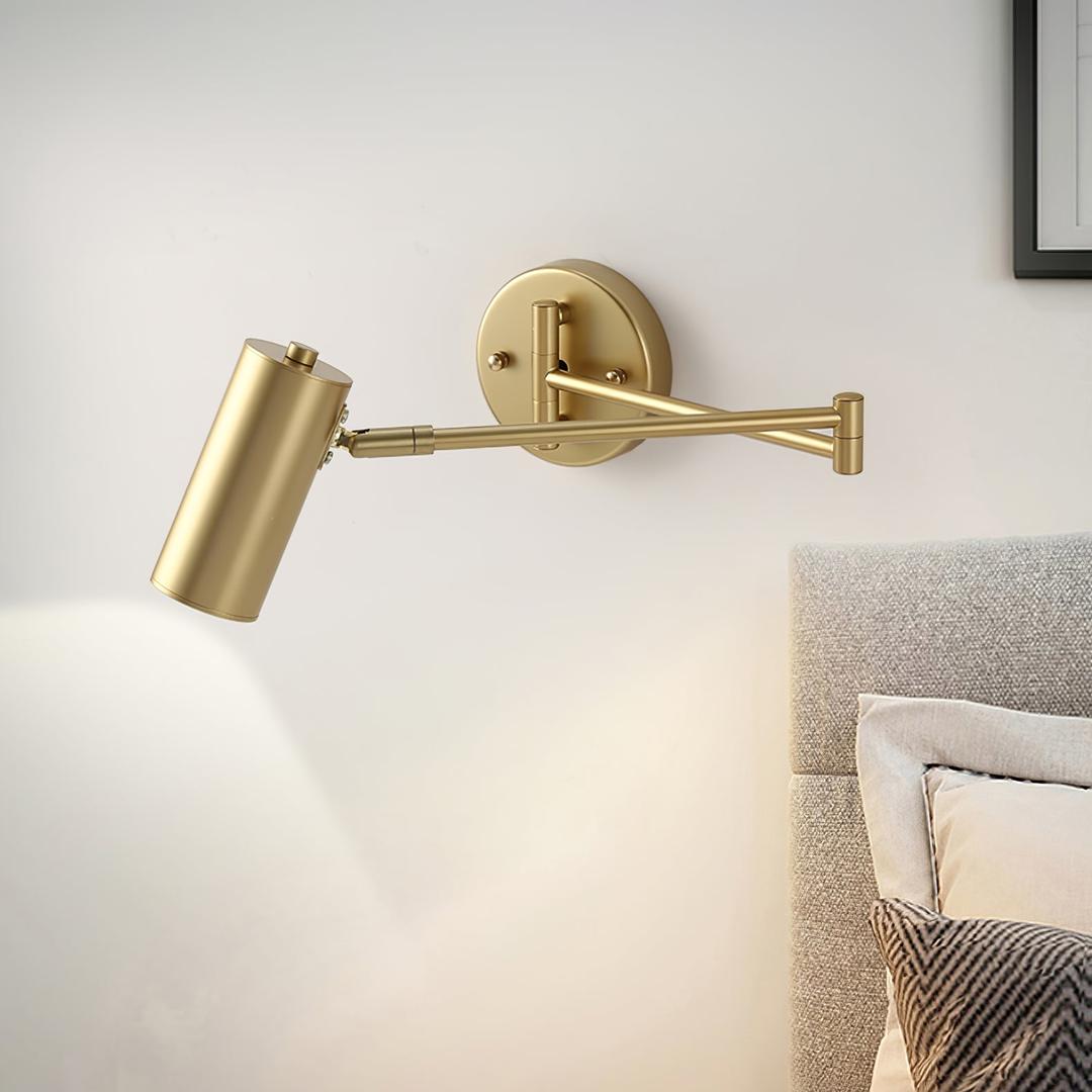 Zabytkowa Lampa Ścienna z Obrotowym Ramieniem – Styl Industrialny – widok produktu 49 | Nuvira Home