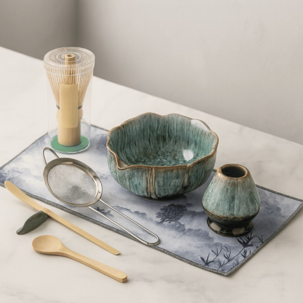 Zestaw do Matcha 8-Elementowy z Czarką 550 ml – widok produktu 3 | Nuvira Home