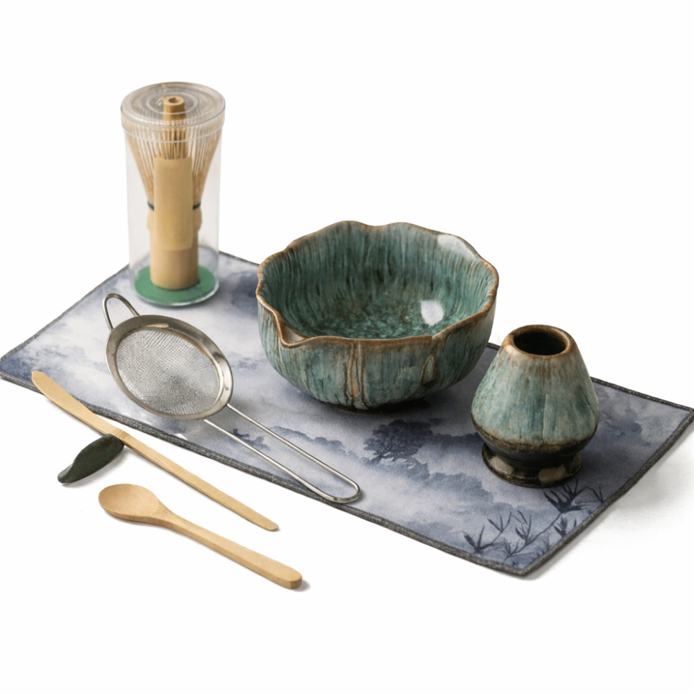 Zestaw do Matcha 8-Elementowy z Czarką 550 ml – widok produktu 15 | Nuvira Home